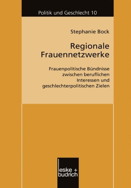 Stephanie Bock - Regionale Frauennetzwerke, E-bok
