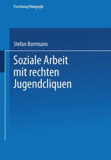Stefan Borrmann - Soziale Arbeit mit rechten Jugendcliquen, E-bok