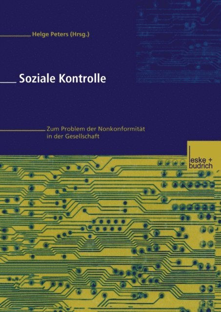 Helge Peters - Soziale Kontrolle, E-bok