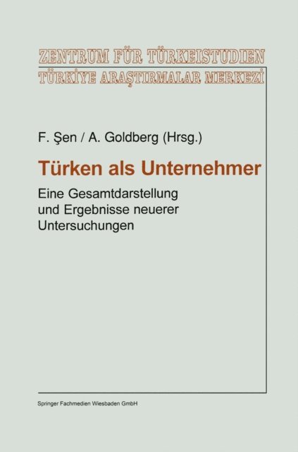 Faruk Sen - Türken als Unternehmer, E-bok