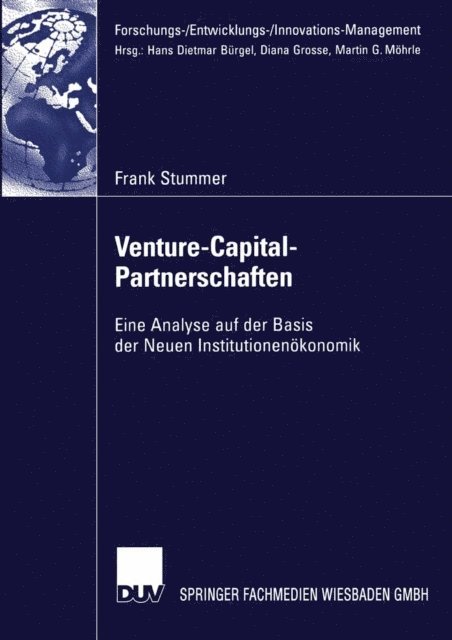 Frank Stummer - Venture-Capital-Partnerschaften, E-bok