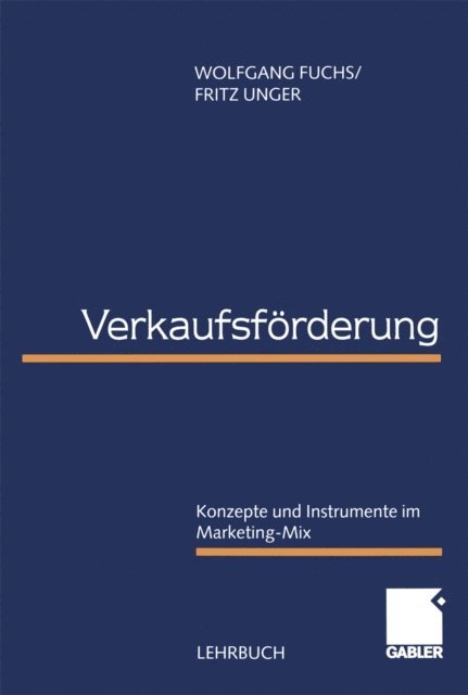 Fritz Unger, Wolfgang Fuchs - Verkaufsförderung, E-bok