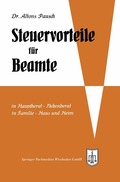 Steuervorteile f�r Beamte