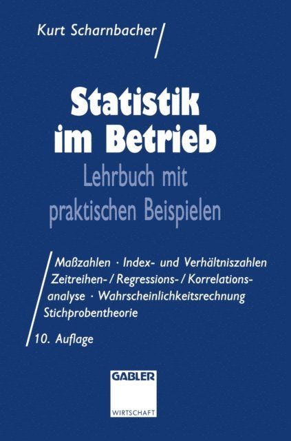 Kurt Scharnbacher - Statistik im Betrieb, E-bok