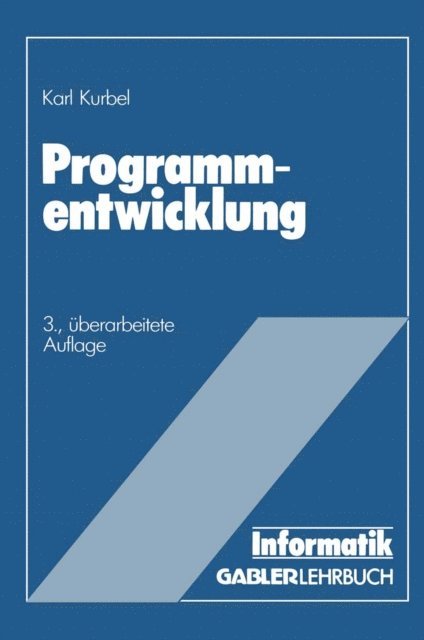 Karl Kurbel - Programmentwicklung, E-bok