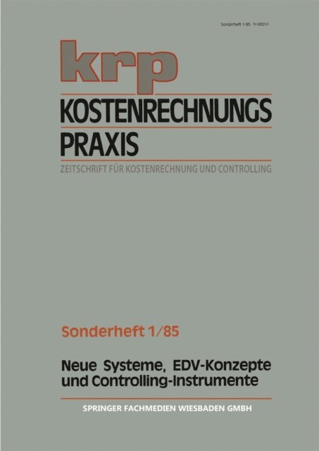 Wolfgang Mannel - Neue Systeme, EDV-Konzepte und Controlling-Instrumente, E-bok