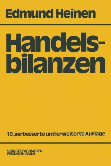 Edmund Heinen - Handelsbilanzen, E-bok