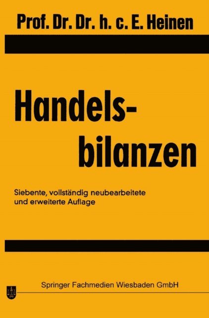 Edmund Heinen - Handelsbilanzen, E-bok