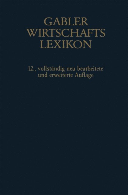 Helmut Sellien, Reinhold Sellien - Gablers Wirtschafts Lexikon, E-bok