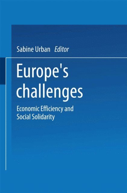 Hanns Abele, Sabine Urban - Europe's Challenges, E-bok