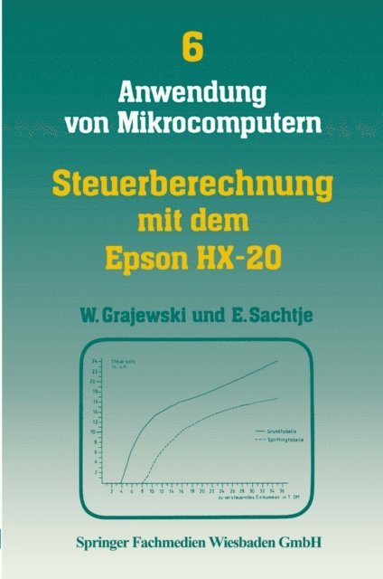 Werner Grajewski - Steuerberechnung mit dem Epson HX-20, E-bok