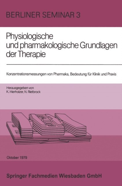 N. Rietbrock, K. Hierholzer - Konzentrationsmessungen von Pharmaka, Bedeutung für Klinik und Praxis, E-bok