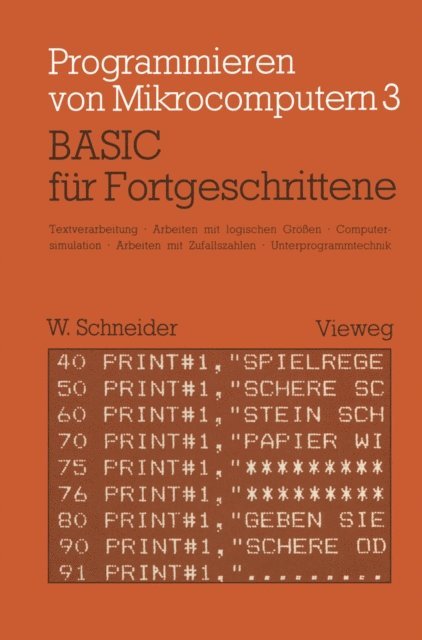 Wolfgang Schneider - BASIC für Fortgeschrittene, E-bok