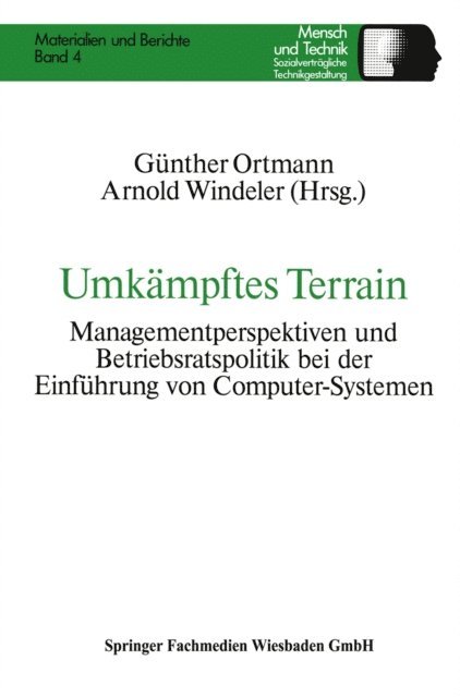 Arnold Windeler, Gunther Ortmann - Umkämpftes Terrain, E-bok