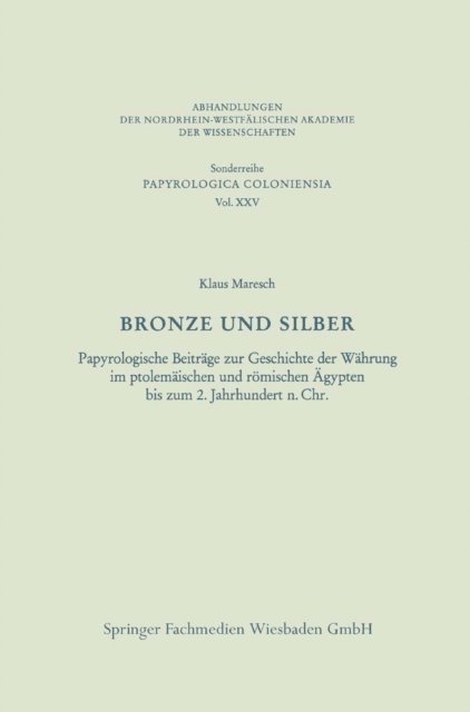 Klaus Maresch - Bronze und Silber, E-bok