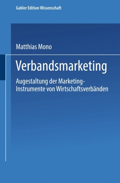 Matthias Mono - Verbandsmarketing, E-bok