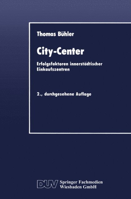 Thomas Buhler - City-Center, E-bok