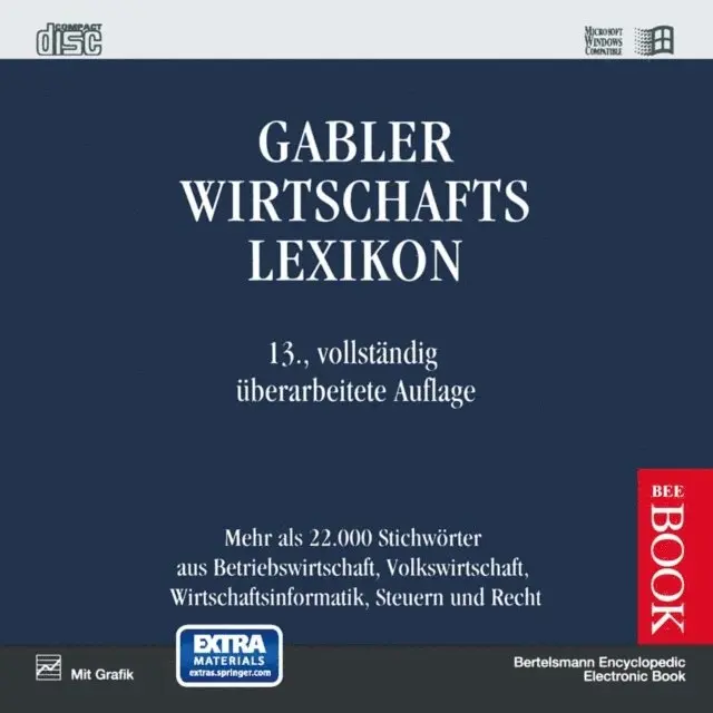 Betriebswirtschaftlicher Verlag Gabler - Gabler Wirtschafts-Lexikon, E-bok. Tillgänglighet: Lägg i varukorg