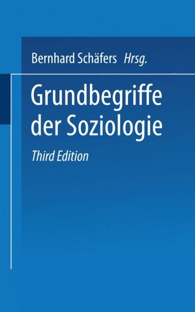 Hermann L. Gukenbiehl, Bernhard Schafers - Grundbegriffe der Soziologie, E-bok