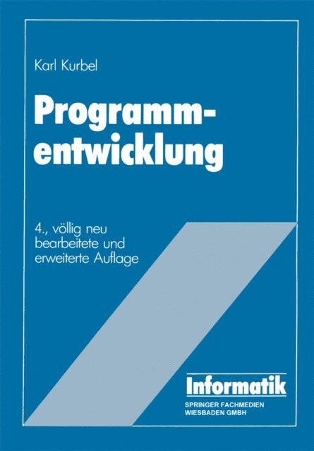Karl Kurbel - Programmentwicklung, E-bok