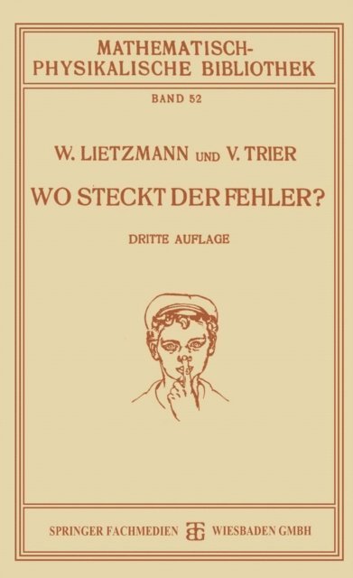 Viggo Trier, W. Lietzmann - Wo Steckt der Fehler?, E-bok