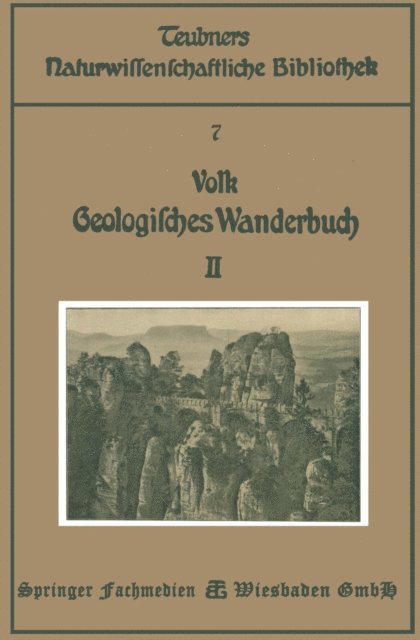 Karl G. Volk - Geologisches Wanderbuch, E-bok