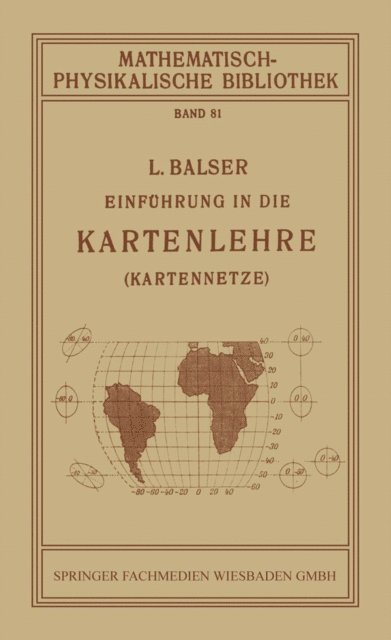 L. Balser - Einführung in die Kartenlehre, E-bok