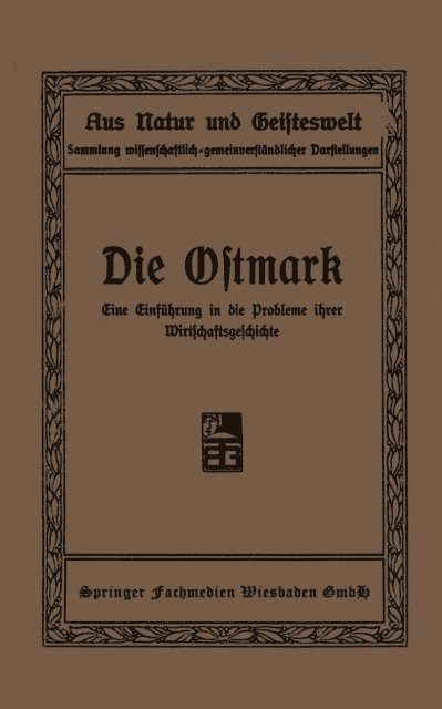Waldemar Mitscherlich - Die Ostmark, E-bok
