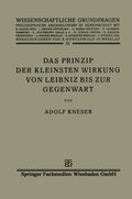 Das Prinzip der Kleinsten Wirkung von Leibniz bis zur Gegenwart
