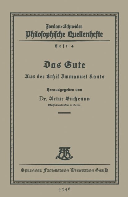 Dr. Artur Buchenau - Das Gute, E-bok