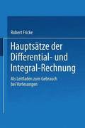 Hauptstze der Differential- und Integral-Rechnung