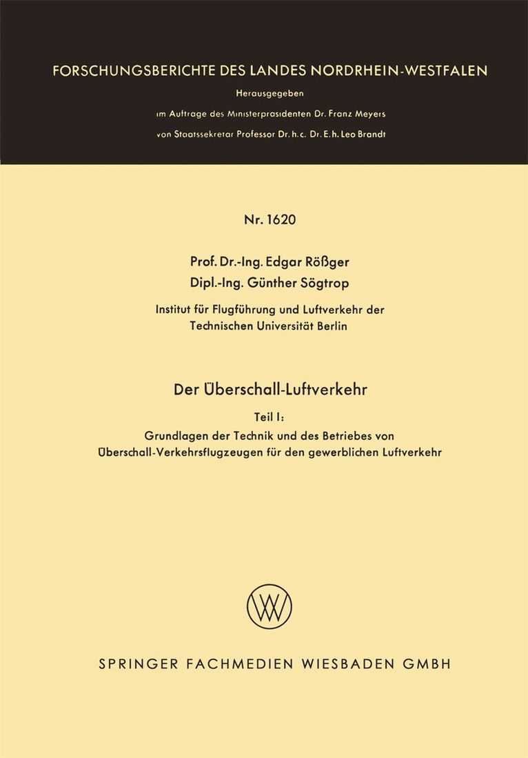 Edgar Rößger Edgar Rößger - Der Überschall-Luftverkehr, Häftad