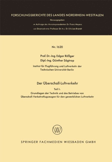 Edgar Roger Edgar Roger - Der Überschall-Luftverkehr, E-bok