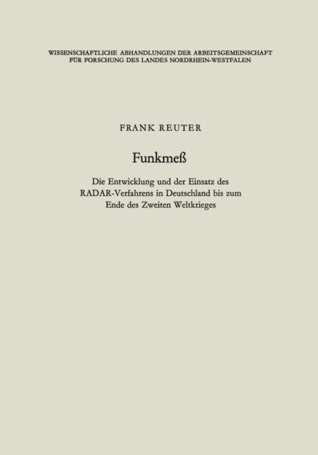 Frank Reuter - Funkmeß, E-bok