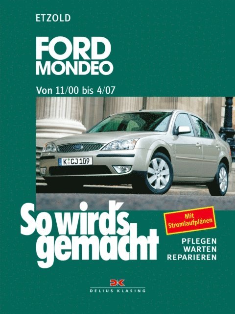 Rudiger Etzold - Ford Mondeo von 11/00 bis 4/07, E-bok