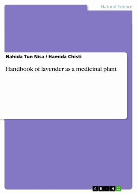 Hamida Chisti, Nahida Tun Nisa - Handbook of lavender as a medicinal plant, E-bok