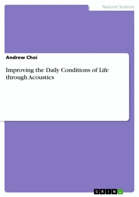 Andrew Choi - Improving the Daily Conditions of Life through Acoustics, E-bok. Tillgänglighet: Lägg i varukorg