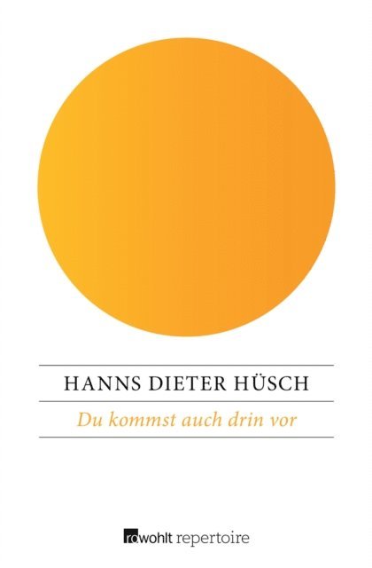Hanns Dieter Husch - Du kommst auch drin vor, E-bok
