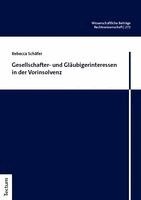 Rebecca Schäfer - Gesellschafter- und Gläubigerinteressen in der Vorinsolvenz, Häftad