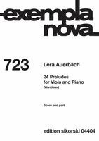 24 Preludes for Viola and Piano, Övrigt