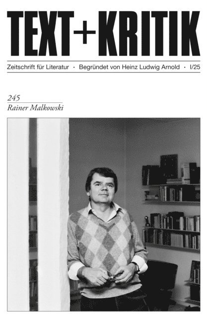 Walter Hettche, Waldemar Fromm - TEXT + KRITIK 245 - Rainer Malkowski, E-bok