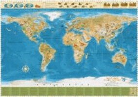 COLUMBUS Verlag GmbH & Co. KG - COLUMBUS Kinderweltkarte Welt der Dinosaurier, Övrigt