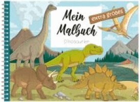Christoph Alexander, Christoph Alexander Verlag - Mein extra großes Malbuch - Dinosaurier, Häftad. Tillgänglighet: Lägg i varukorg
