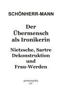 Hans-Martin Schönherr-Mann - Übermensch als Ironikerin, Häftad