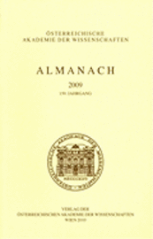 Akademie Der Wissenschaften - Almanach Der Osterreichischen Akademie Der Wissenschaften 2009, Häftad