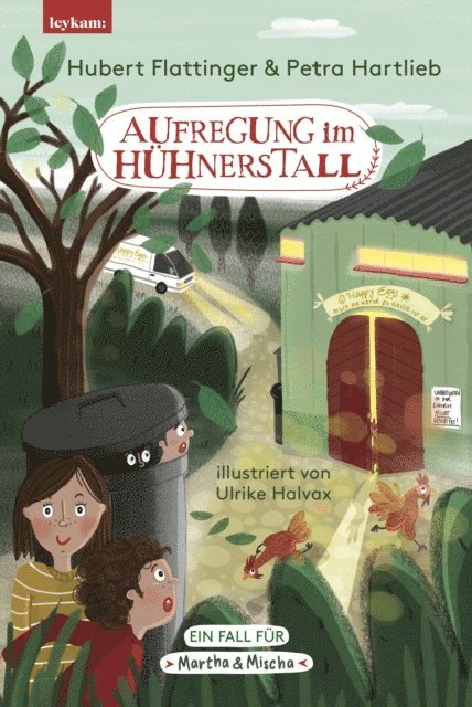 Petra Hartlieb, Hubert Flattinger - Aufregung im Hühnerstall – Ein Fall für Martha & Mischa, E-bok