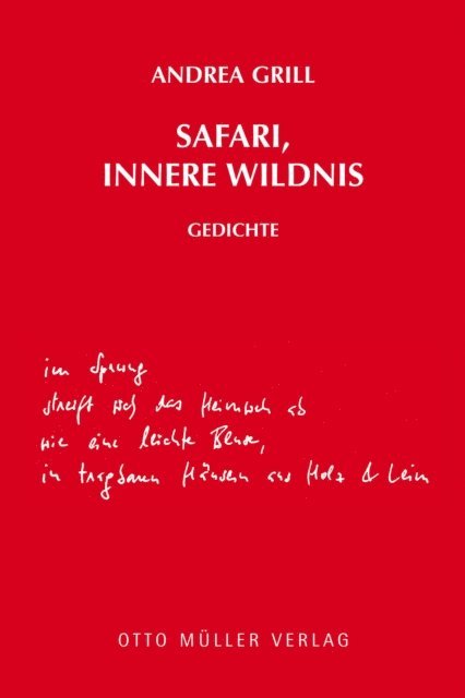 Andrea Grill - Safari, innere Wildnis, E-bok