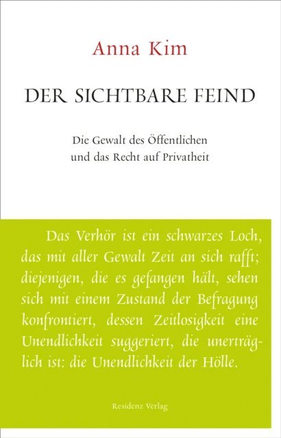 Anna Kim - Der sichtbare Feind, E-bok