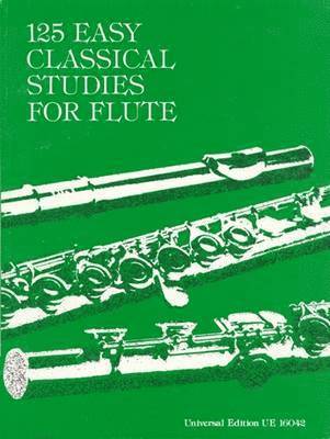 125 Easy Classical Studies for Flute av Frans Vester