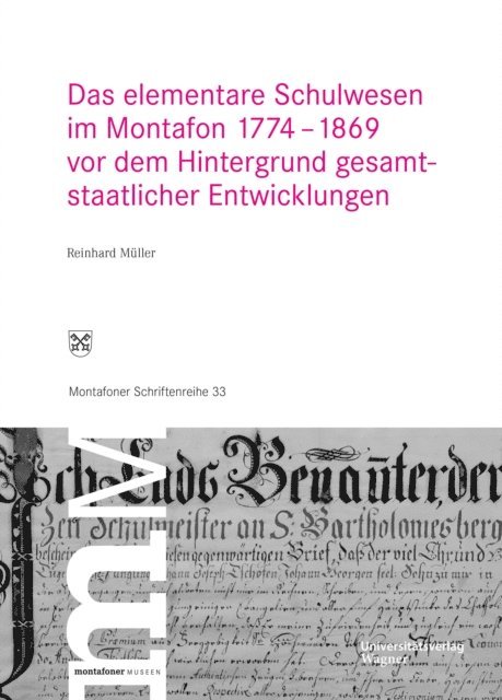 Reinhard Muller, Michael Kasper - Das elementare Schulwesen im Montafon 1774–1869, E-bok